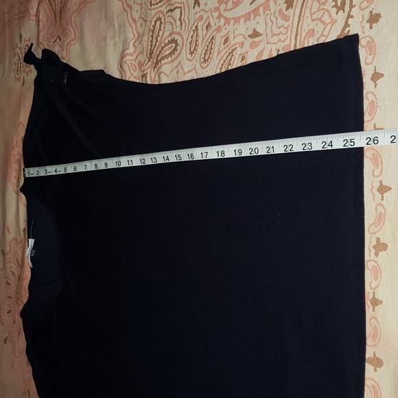 Solid Knit Boat Neck Cold-Shoulder Sleeve Detail Top - Picture 7 of 10